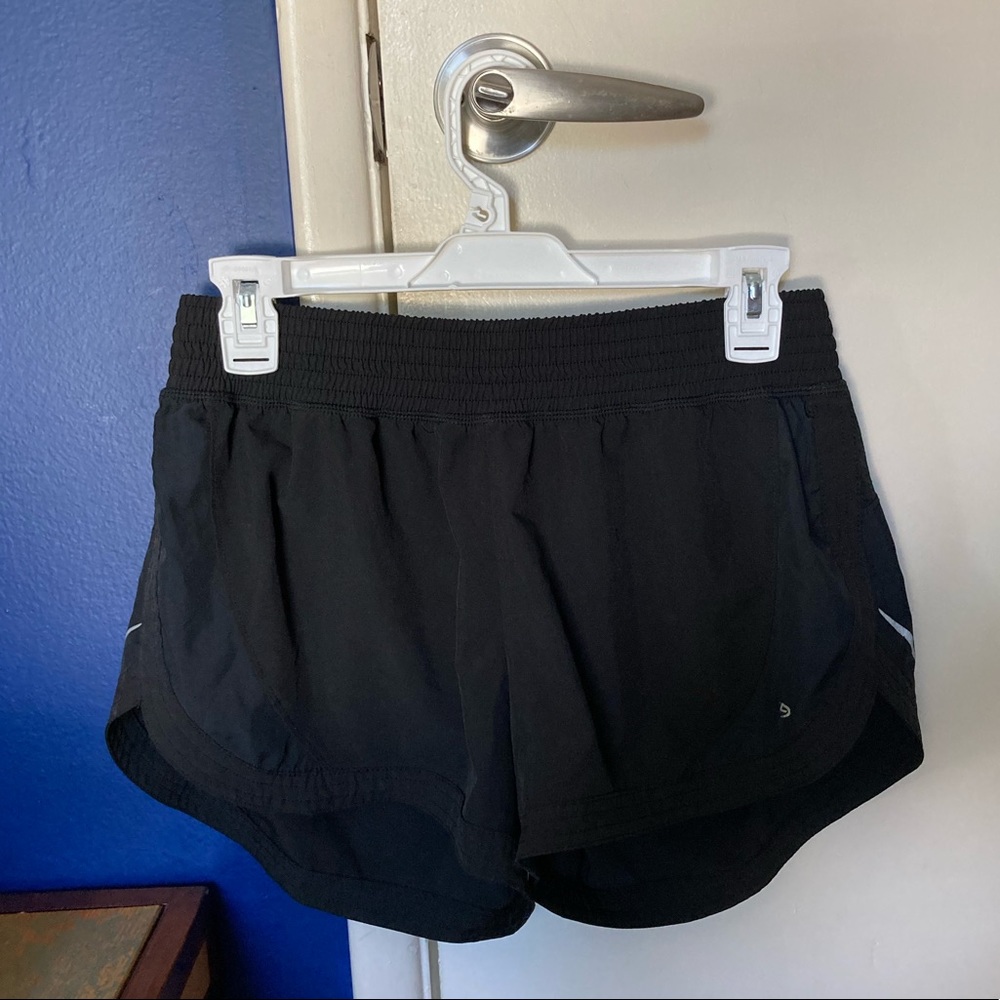Black running shorts!
